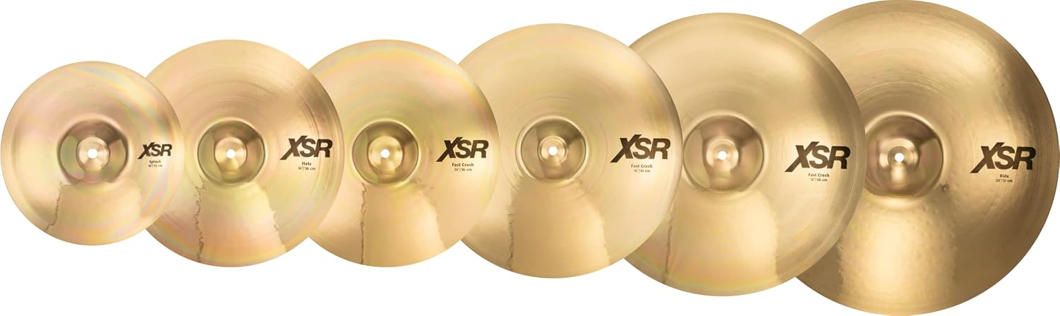 SABIAN XSR Super Cymbal Set w/10" & 18" Super Set